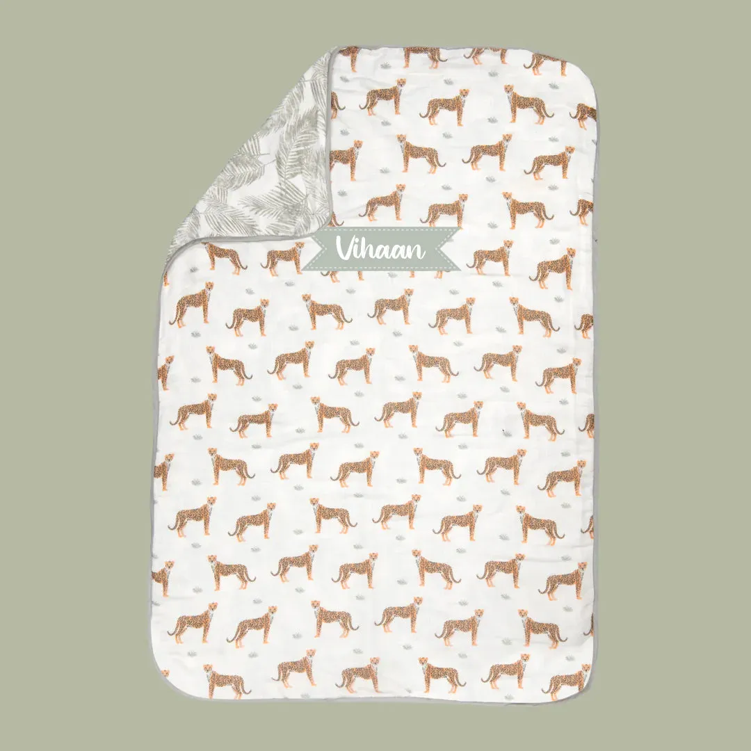 Bamboo Muslin Blanket - Safari