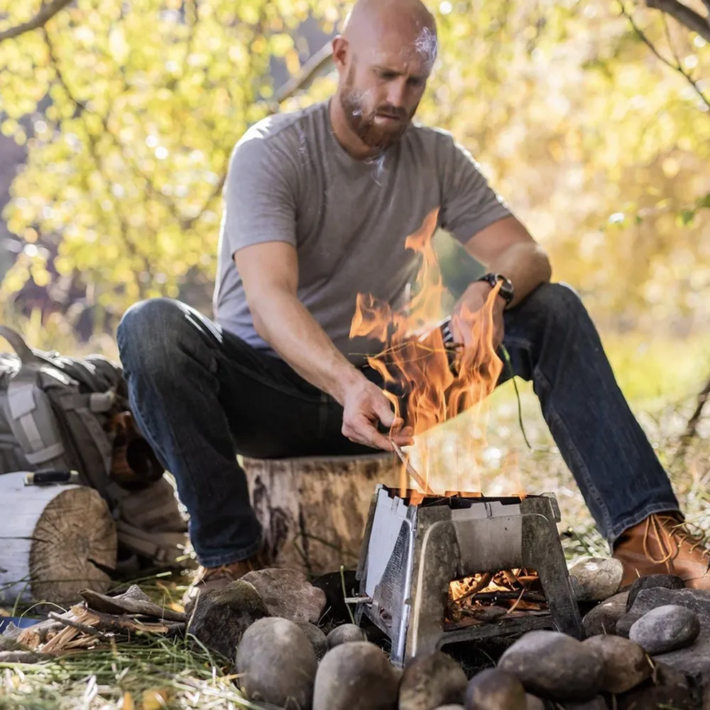 Barebones Portable Fire Pit With Bag