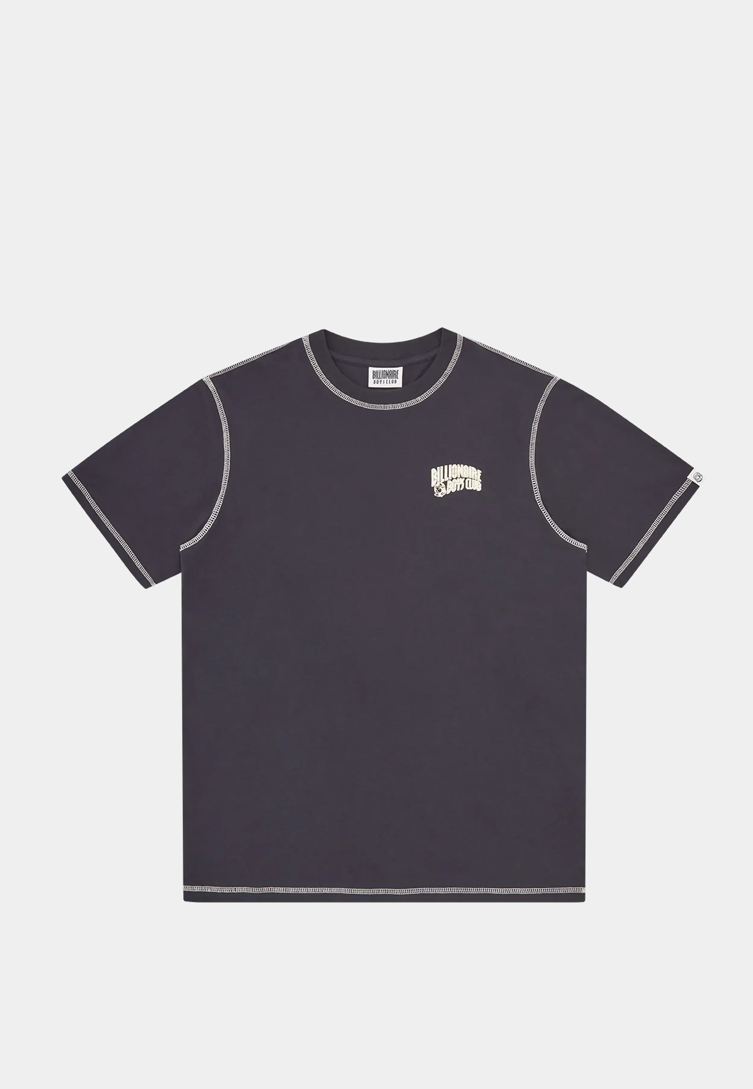 Bbc Puff Small Arch Logo Contrast Stitch Tshirt Navy