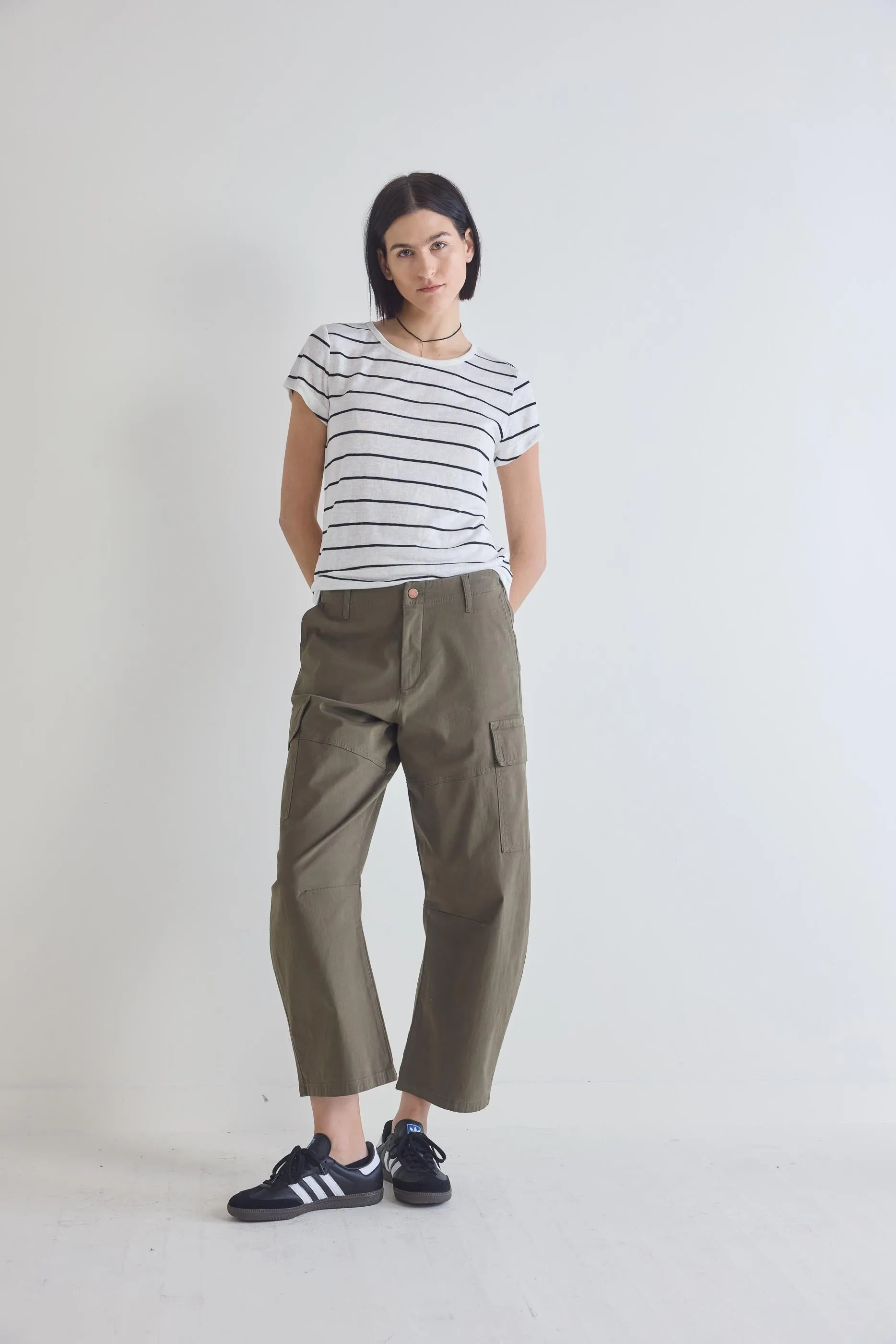 Between The Lines Short Sleeve Lounge Shirt