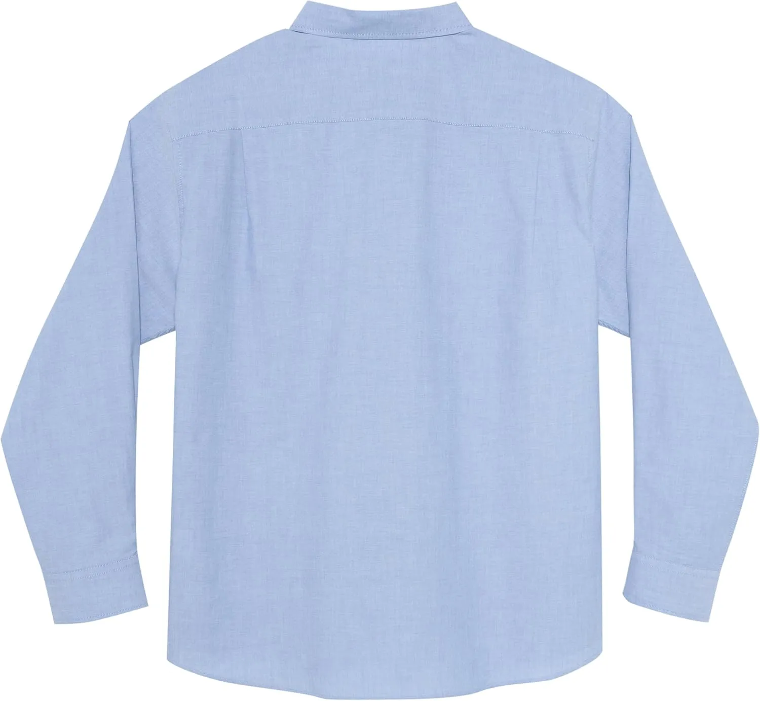 Big and Tall Oxford Dress Shirt for Men Button Down Shirts Long Sleeve Casual Shirt from XXL(T) to 6XL(T)