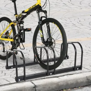 Bike Parking Rack, 70.5L cm, Steel-Black