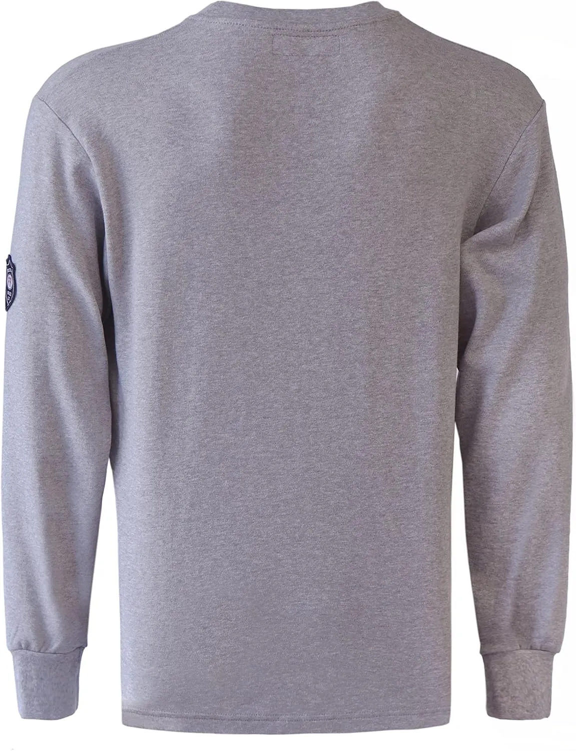 BOCOMAL FR Shirts Crewneck 7oz Midweight Flame Resistant Clothing NFPA2112 CAT2 Men's Fire Retardant Work Shirt