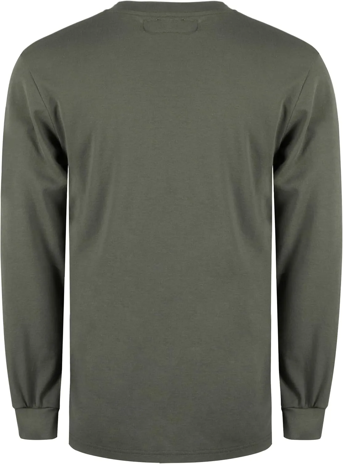 BOCOMAL FR Shirts Crewneck 7oz Midweight Flame Resistant Clothing NFPA2112 CAT2 Men's Fire Retardant Work Shirt