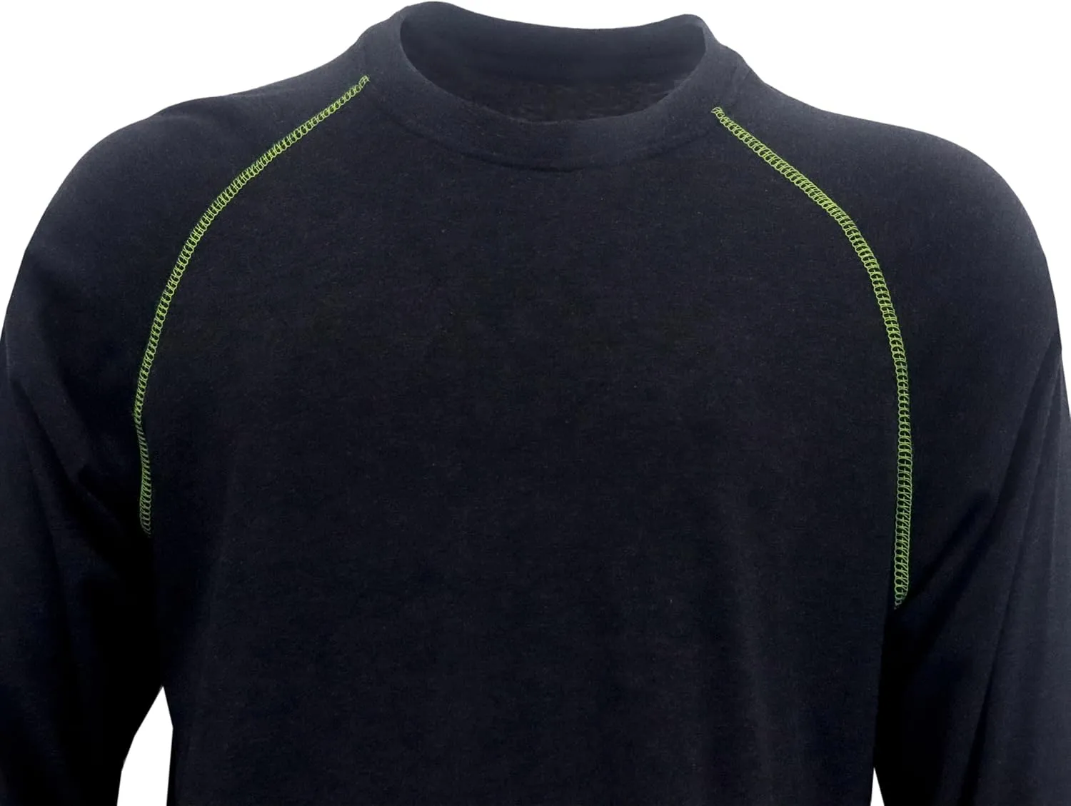 BOCOMAL FR Shirts for Summer 4oz EX Light Weight Flame Resistant Base Layer CAT1 Fire Retardant Crew Shirt
