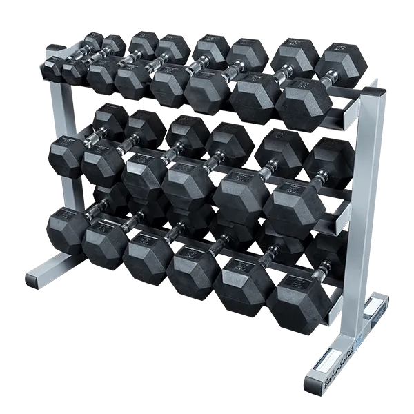 Body Solid 3 Tier Dumbbell Rack