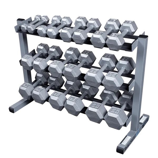 Body Solid 3 Tier Dumbbell Rack