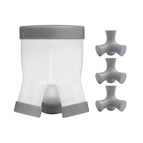 Boon TRIPOD Formula Container   MIX Silicone Formula Mixer (3pk)