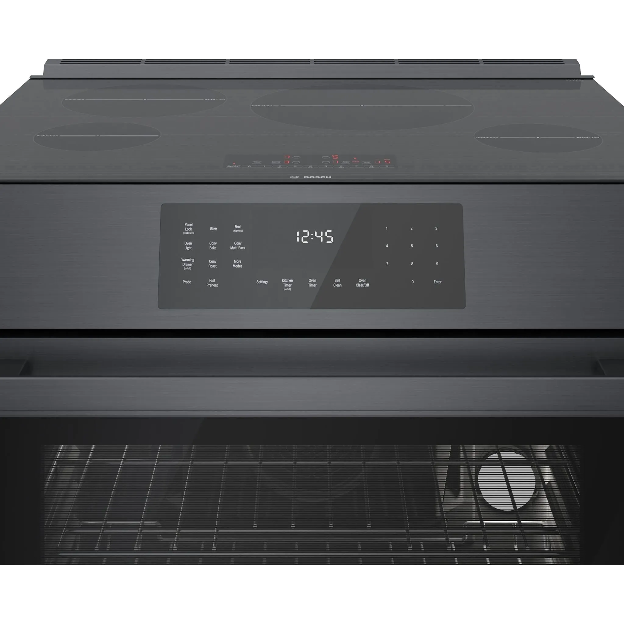 Bosch Induction Range (HII8047C) - Black Stainless Steel