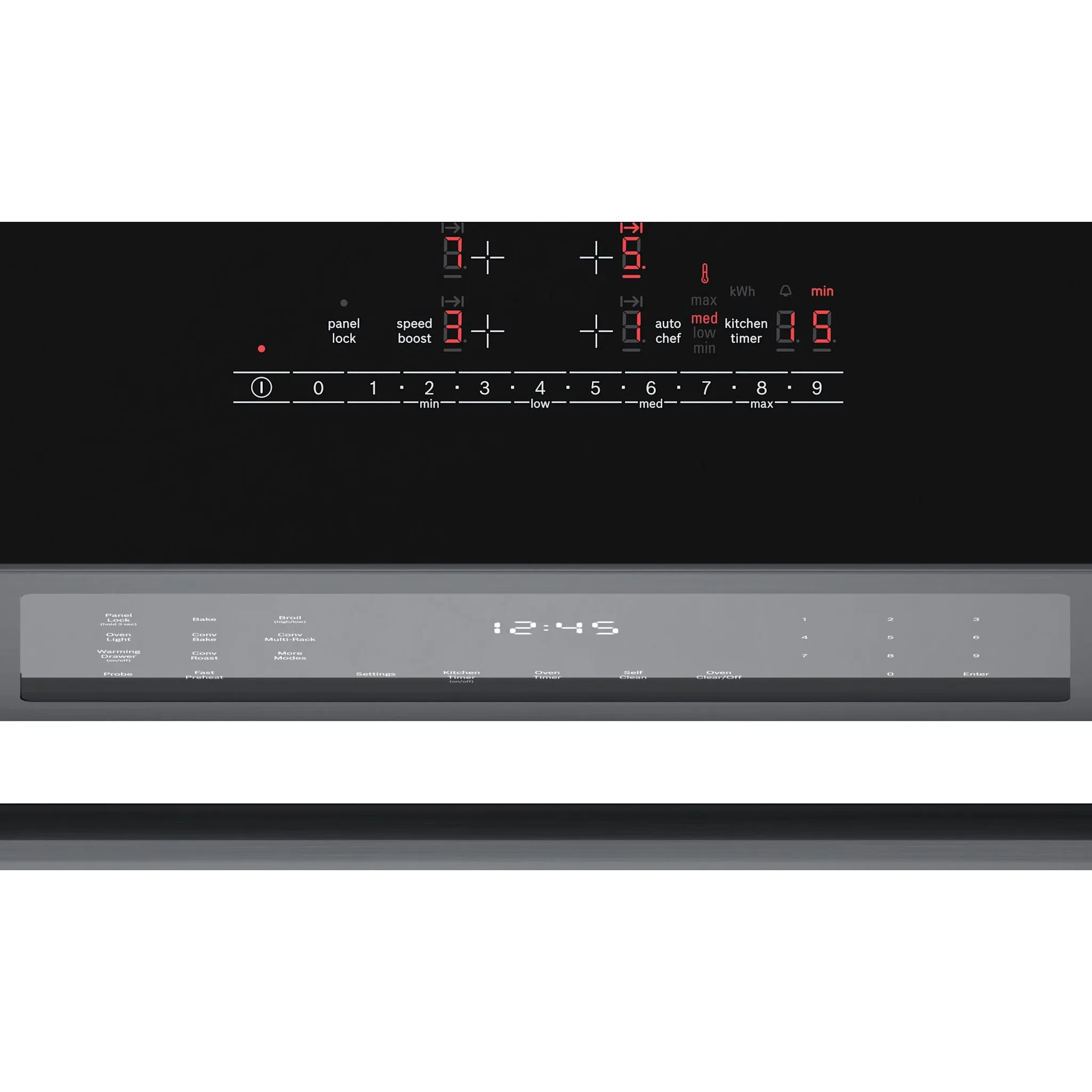 Bosch Induction Range (HII8047C) - Black Stainless Steel