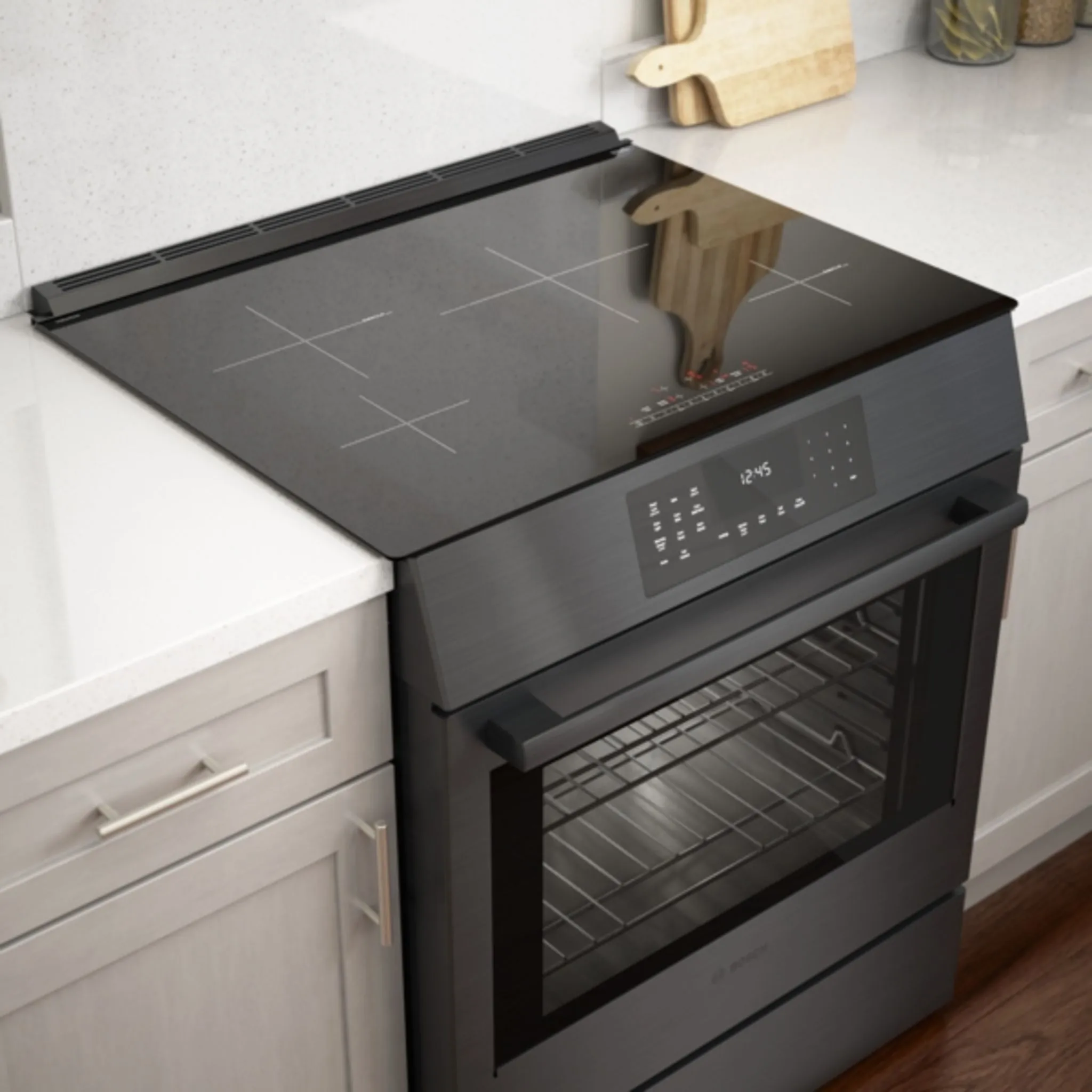 Bosch Induction Range (HII8047C) - Black Stainless Steel
