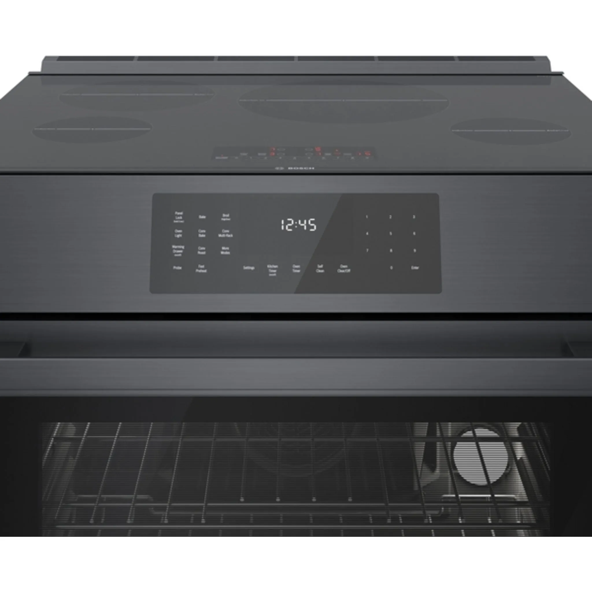 Bosch Induction Range (HII8047C) - Black Stainless Steel