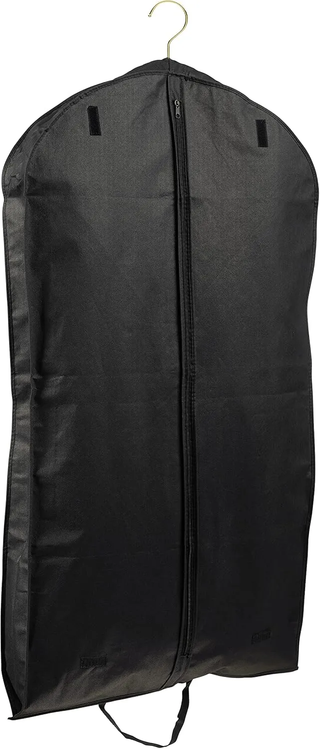 Breathable Fur Coat & Suit/Dress Garment Bag, 60 Inches with Handles (Navy Blue)