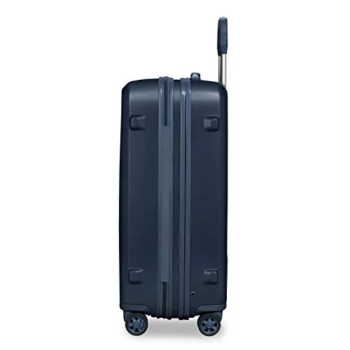 Briggs & Riley Sympatico-Hardside CX Expandable Medium Checked Spinner Luggage, Matte Navy, 27-Inch