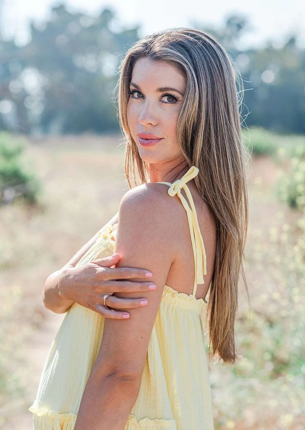 Buttercup Yellow Muslin Sundress