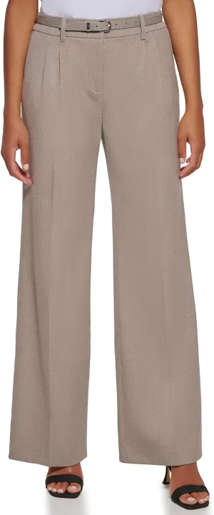 Calvin Klein Women's Zipper Fly Stretch Wear to Work Suits Pant