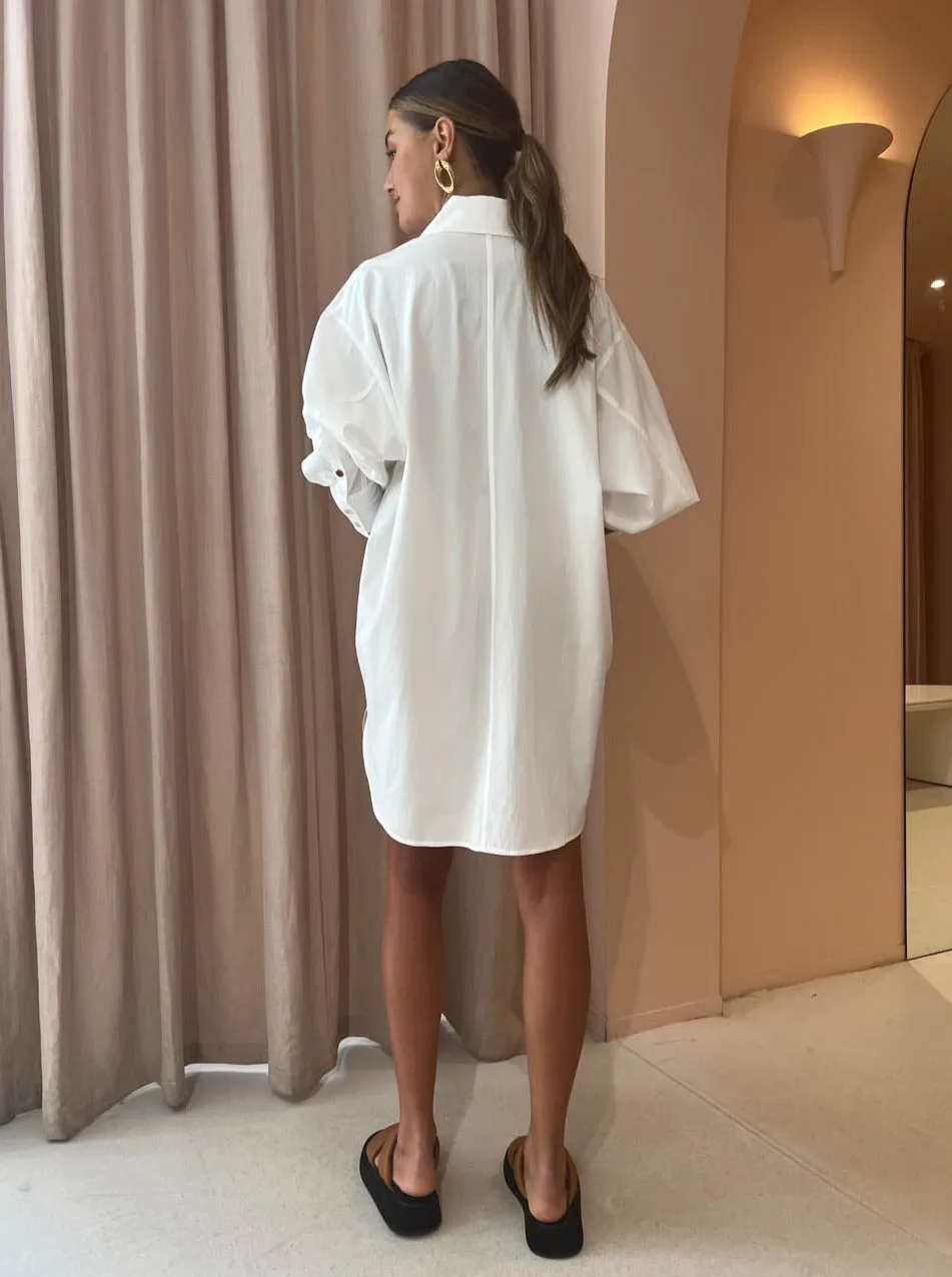 Camilla and Marc Bruno Shirt Dress in Cream
