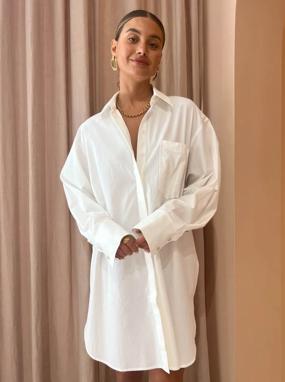 Camilla and Marc Bruno Shirt Dress in Cream