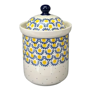 Canister, 1.3 Liter in "Sunny Circle" by Ceramika Artystyczna | A492-0215