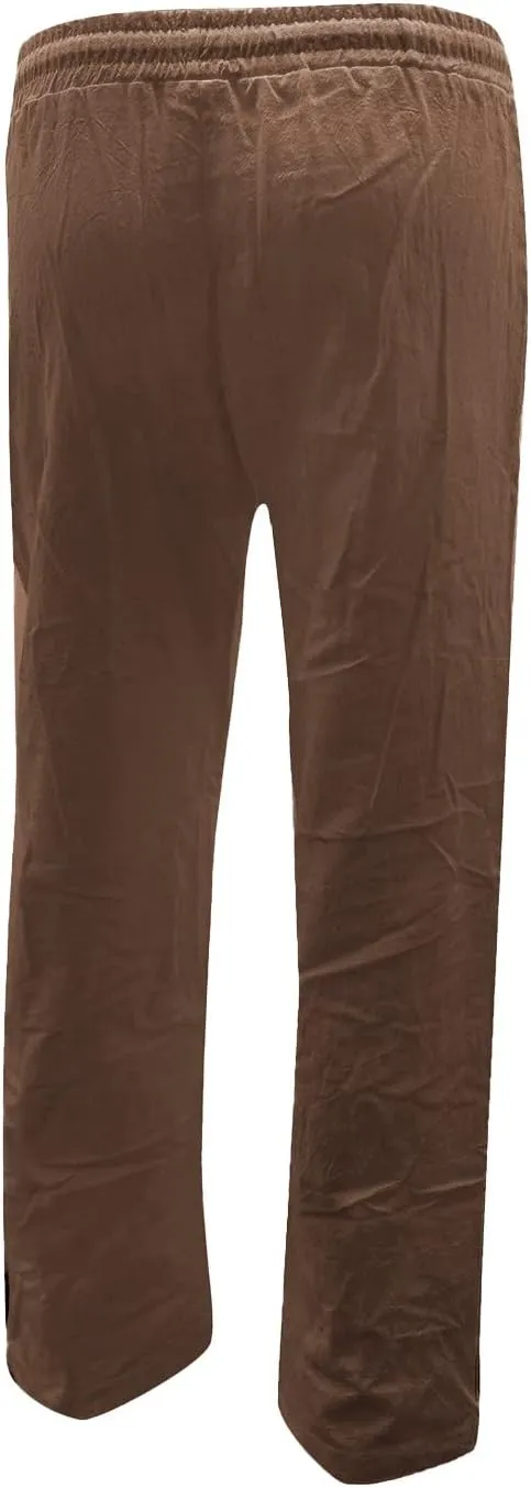 Cargo Pants for Women Winter Fleece Work Palazzo with Pockets Wide Leg High Waisted
