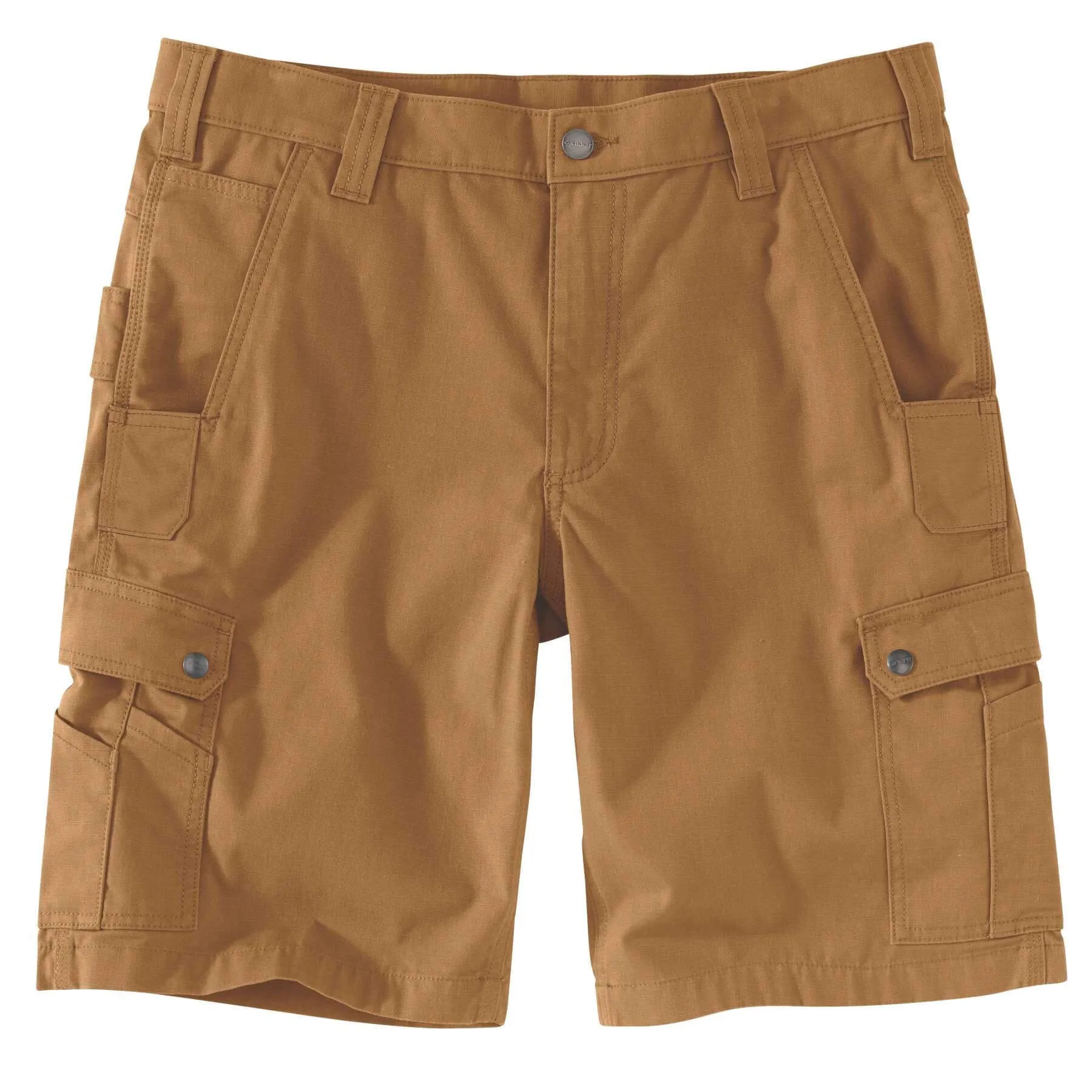 Carhartt Steel Relaxed Fit 12 Inch Stretch Ripstop Cargo Work Shorts 104727