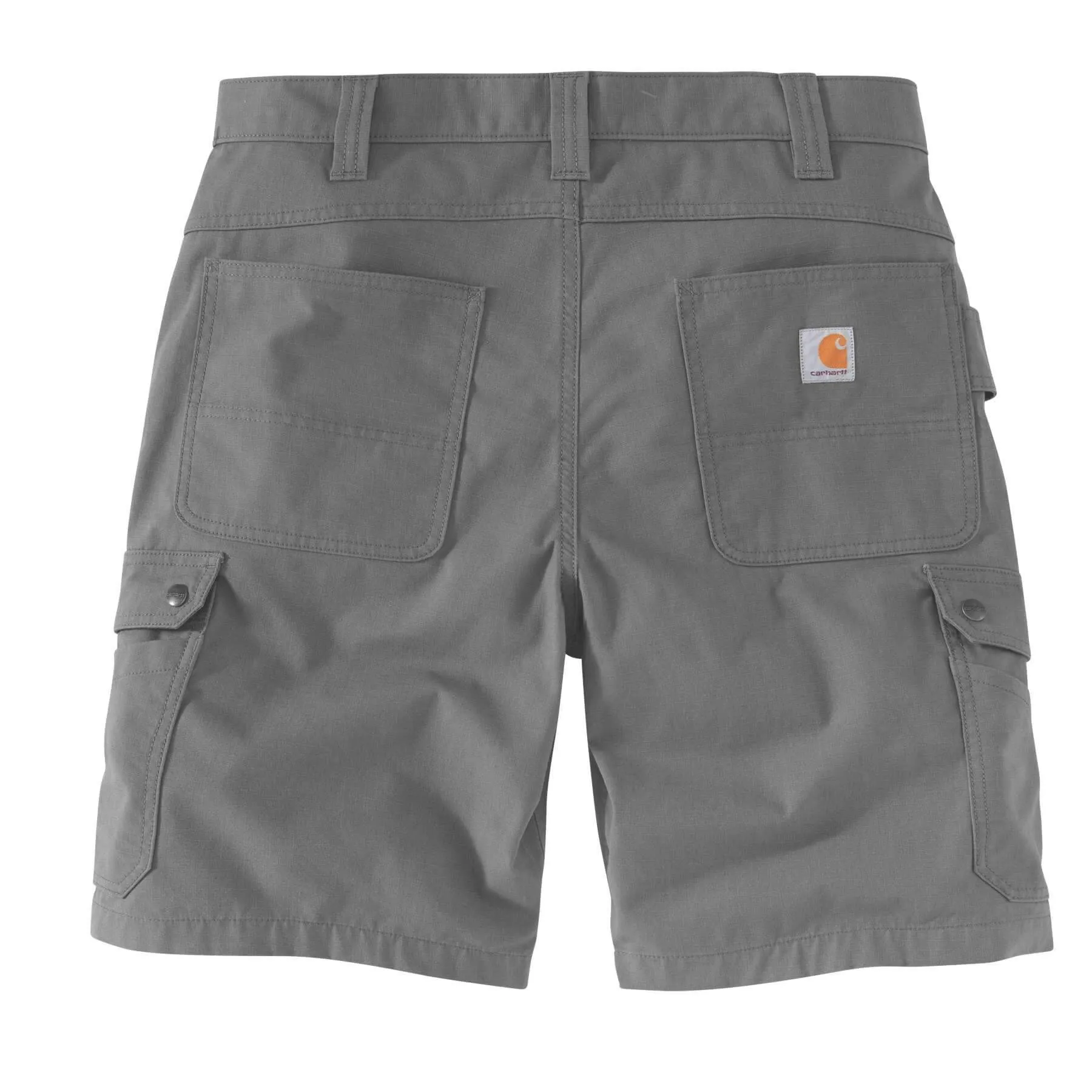 Carhartt Steel Relaxed Fit 12 Inch Stretch Ripstop Cargo Work Shorts 104727