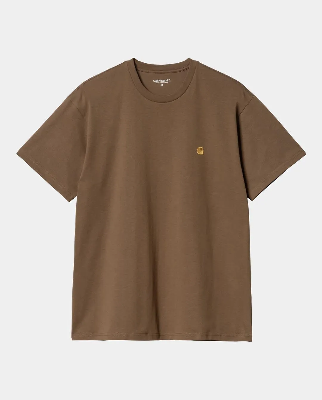 Carhartt WIP - Chase T-Shirt - Chocolate/Gold