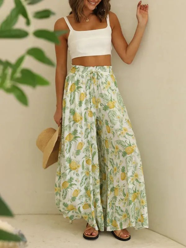 Casual wide-leg explosive style loose pants