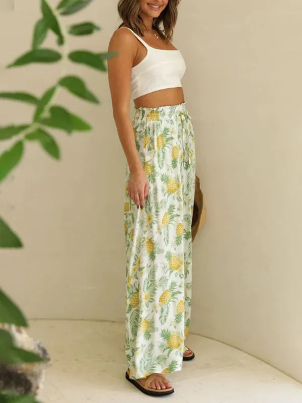 Casual wide-leg explosive style loose pants