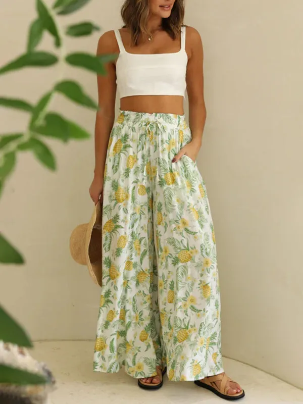 Casual wide-leg explosive style loose pants