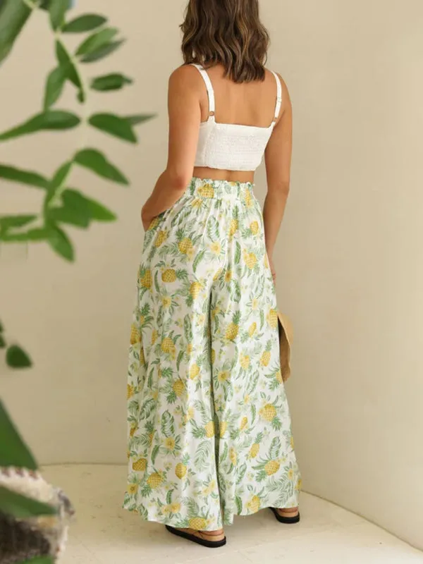 Casual wide-leg explosive style loose pants