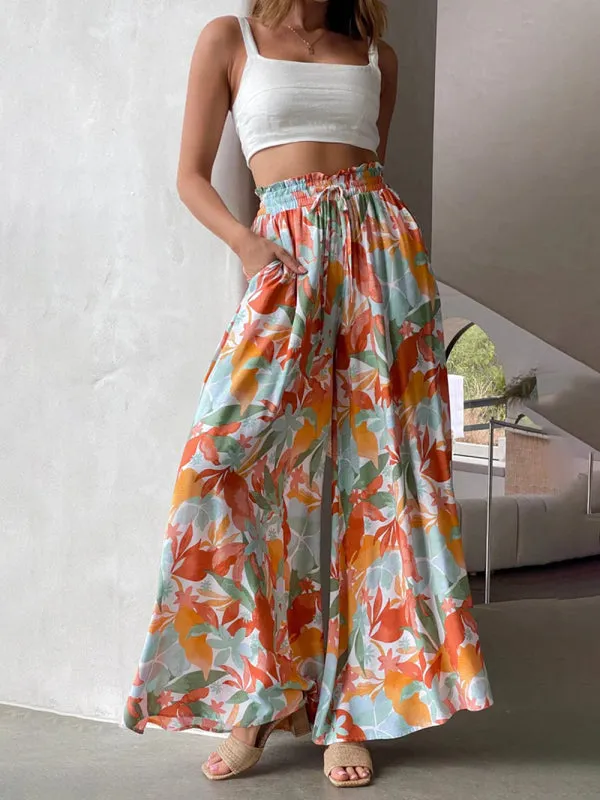 Casual wide-leg explosive style loose pants