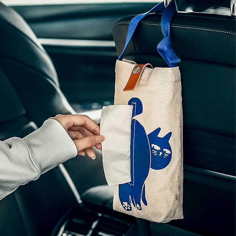 Cat Butt Car Tissue Holder