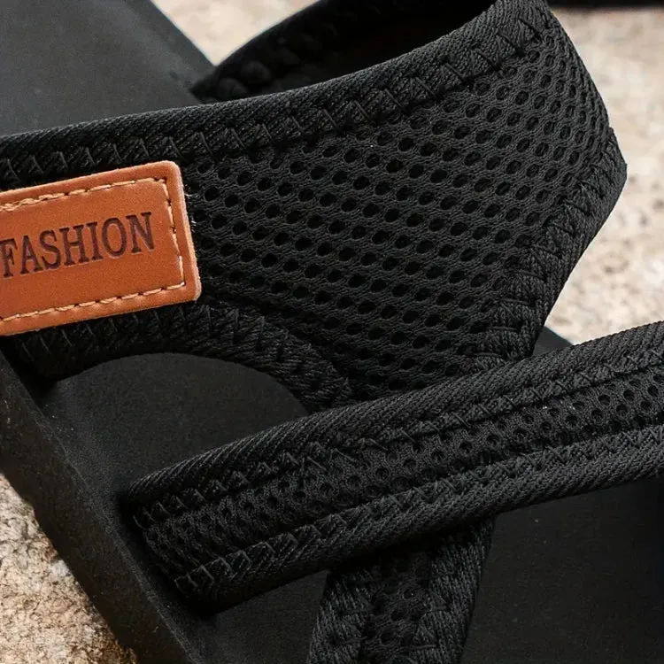 Celia - Perforated mesh slide sandals