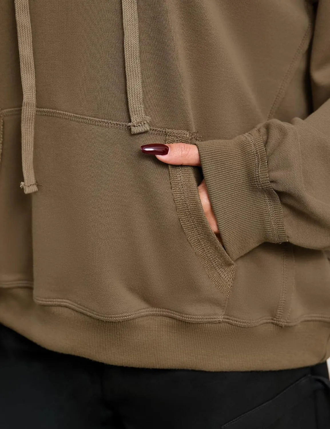 CHERFLY Oversized Hoodies for Women 2025 Fashion Pullover Sweatshirts Spring Outfits