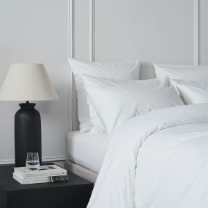 Classic Cotton Pillowcase Pair - Snow