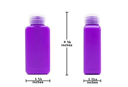 Clear Tsa Approved Carry-On Toiletry Bag Set   4 Leak Proof Refillable Travel Bottles   2 Travel