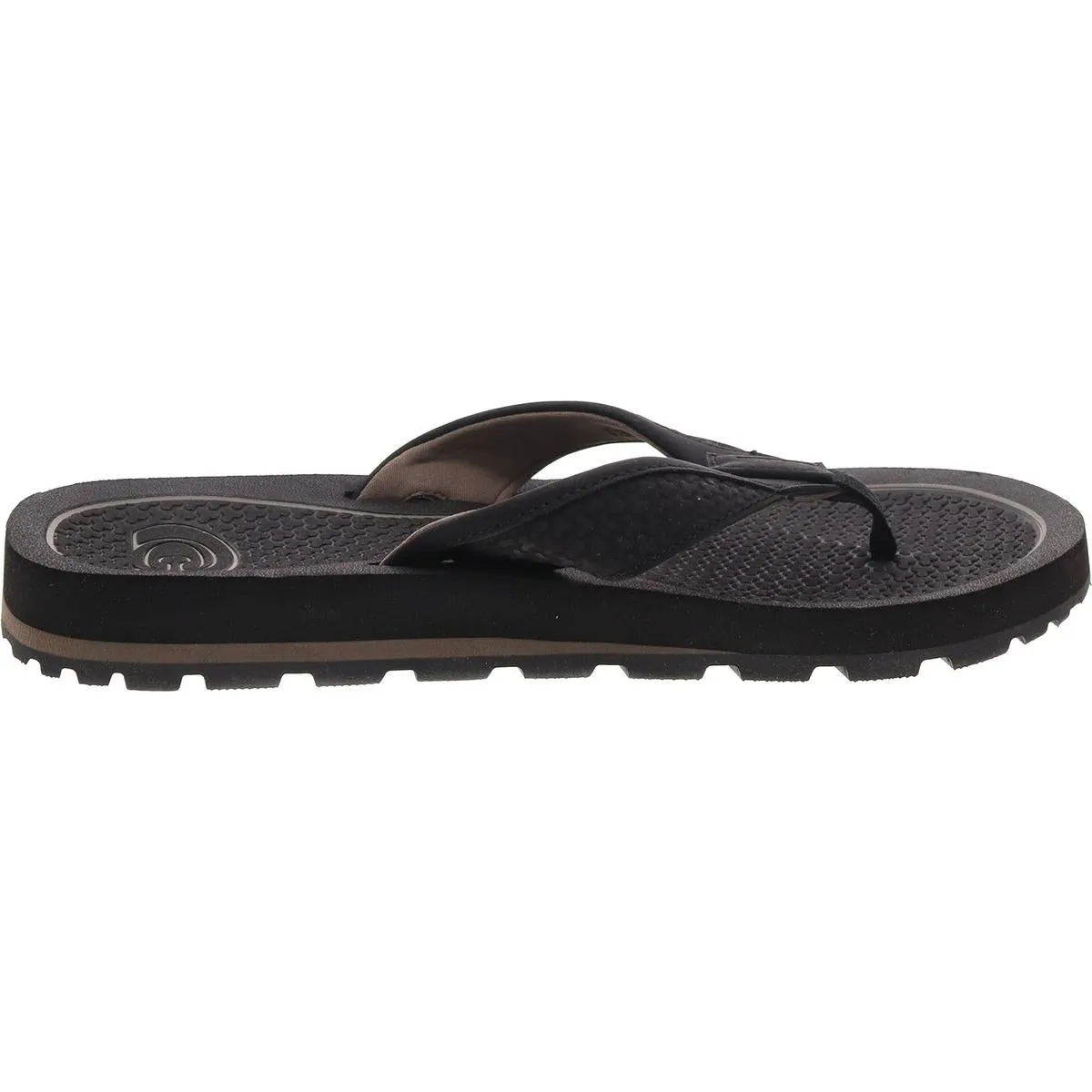 Cobian Mens DRT Textured Slip On Flip-Flops