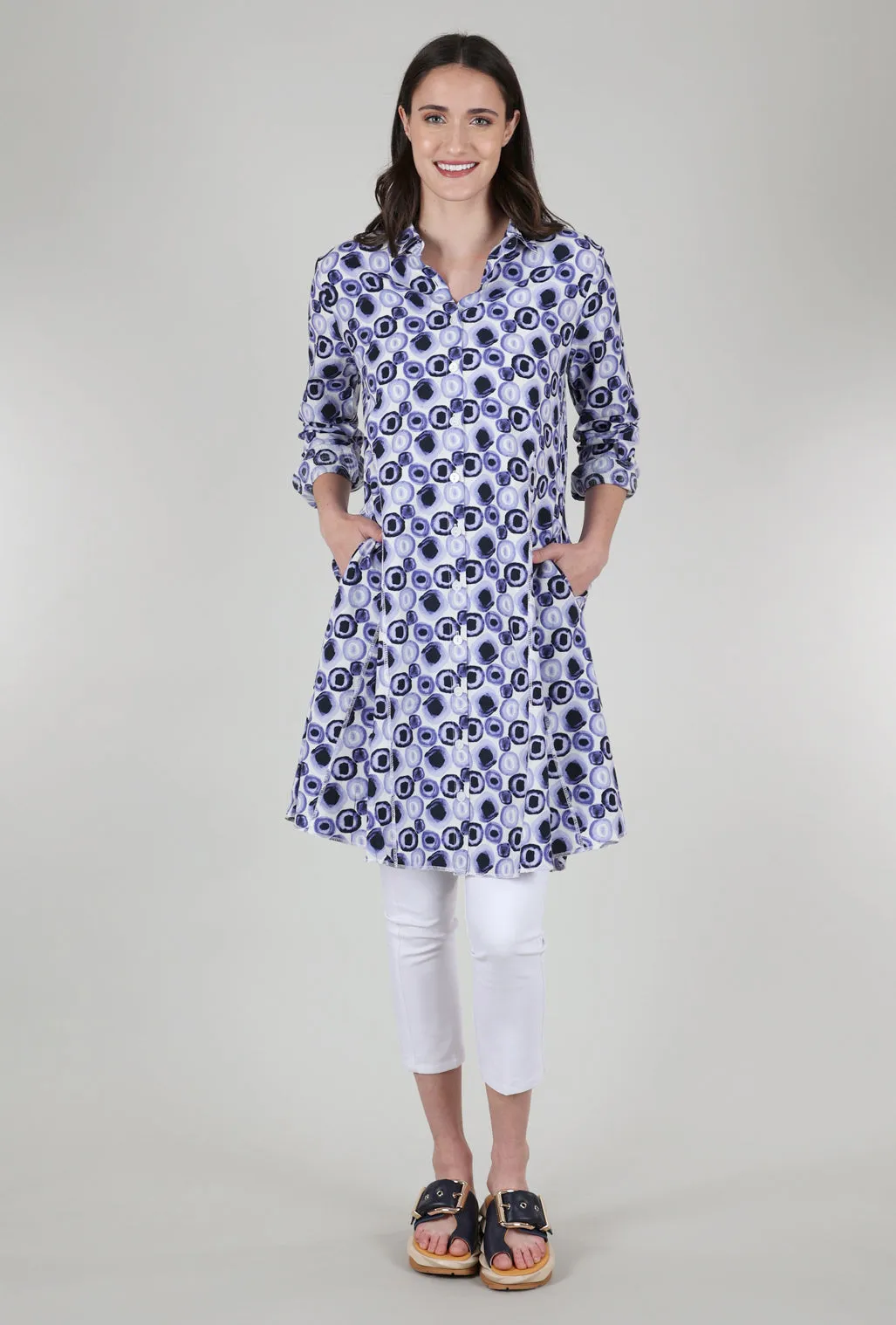Collins Dress, Iris Poppers