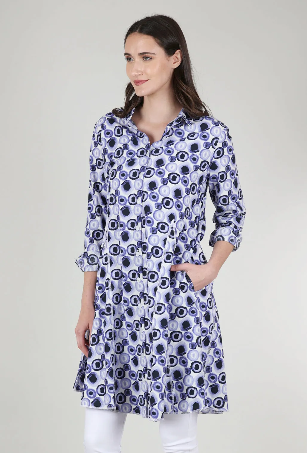Collins Dress, Iris Poppers