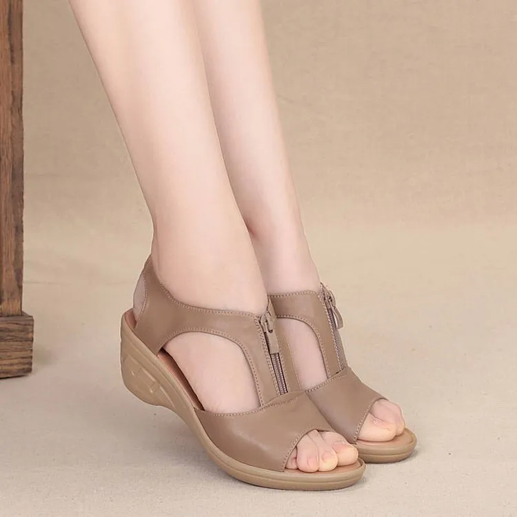 Comfortable Soft-soled Wedge Sandals
