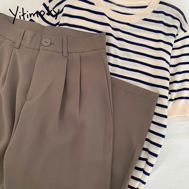 Cora - Womens Spring Korean Style Casual High Waist