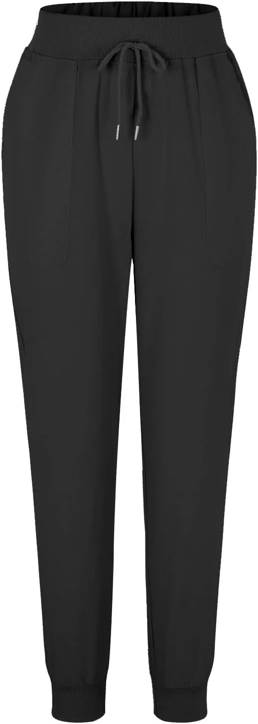 Corduroy Pleated Pants for Women Winter Crochet Sports Capris with Pockets Fleece Lined Water Resistant