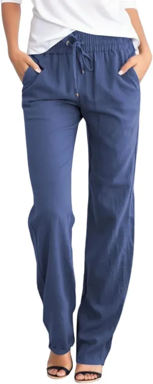 Corduroy Pleated Pants for Women Winter Crochet Sports Capris with Pockets Fleece Lined Water Resistant