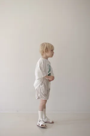 Cotton Shorts | Beige