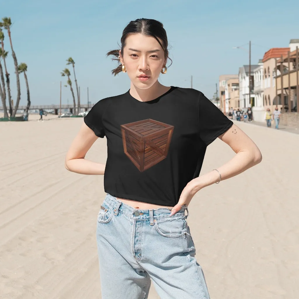 Crate Women's Flowy Cropped Tee