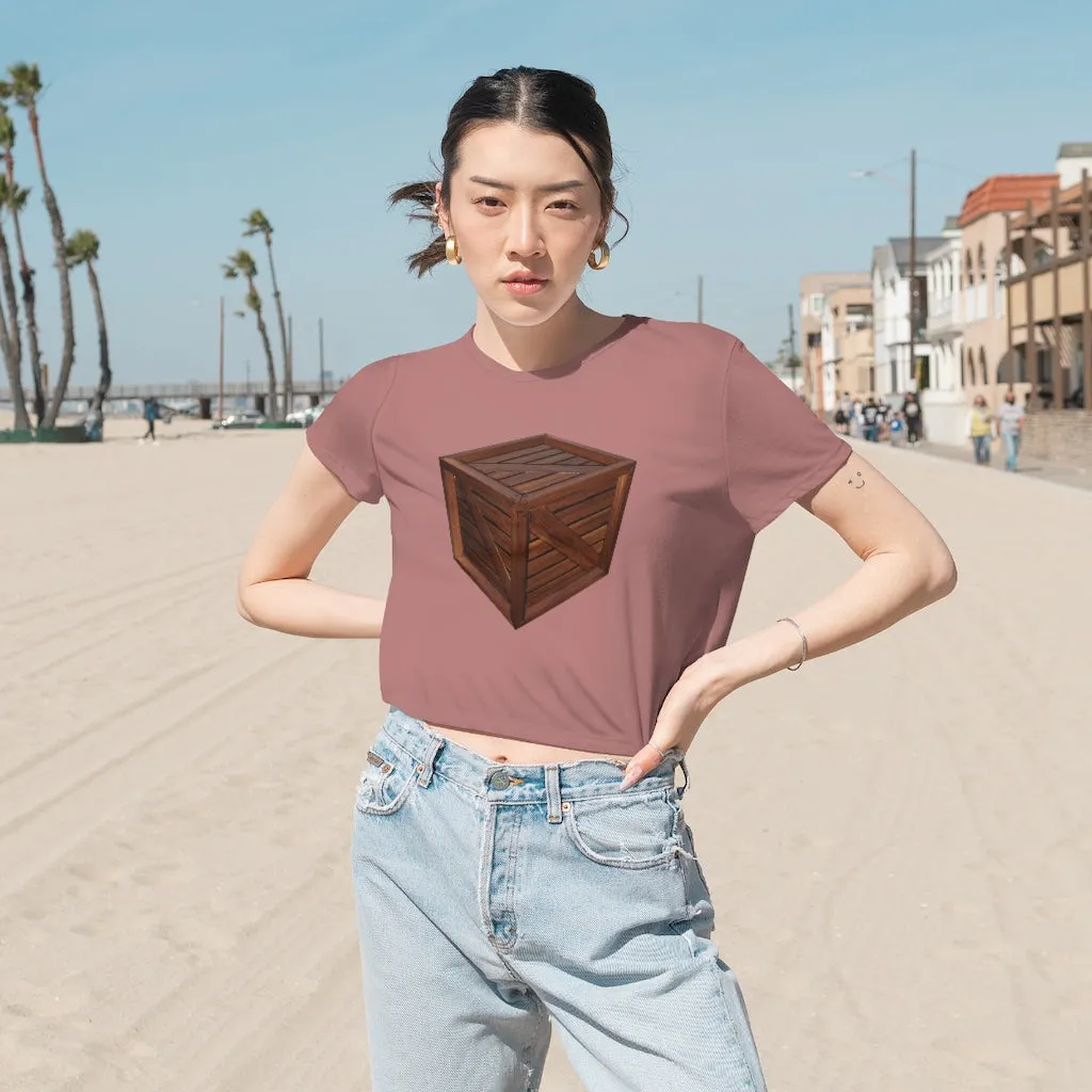 Crate Women's Flowy Cropped Tee