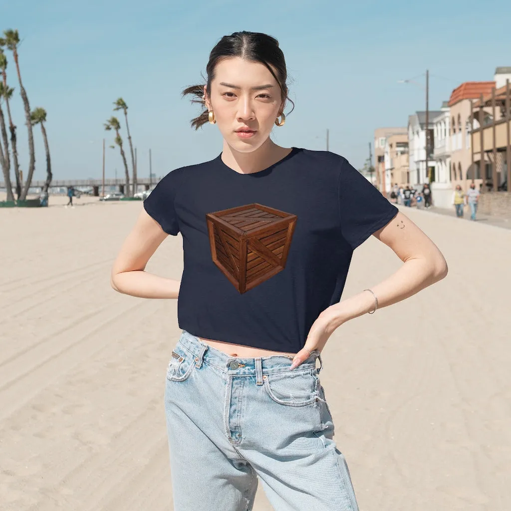 Crate Women's Flowy Cropped Tee