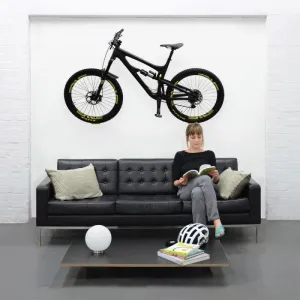 Cycloc Hero Bike Wall Rack - Black