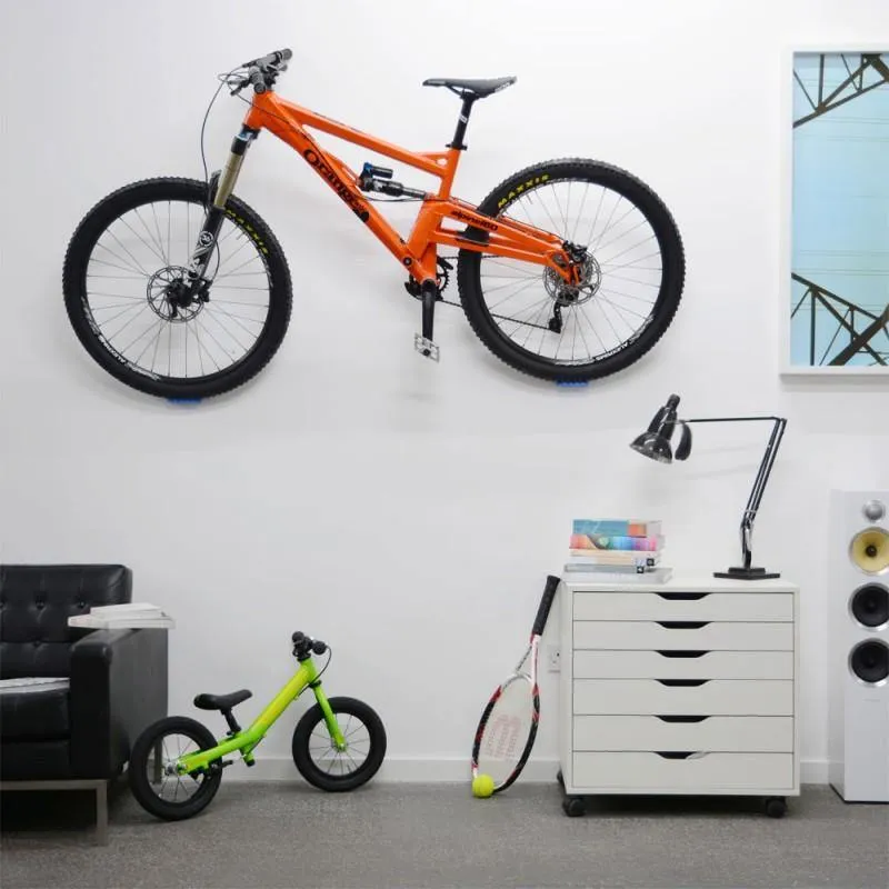 Cycloc Hero Bike Wall Rack - Blue